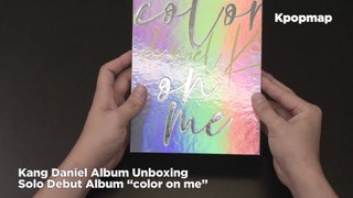 [Unboxing] Kang Daniel Solo Debut Album “color on me
