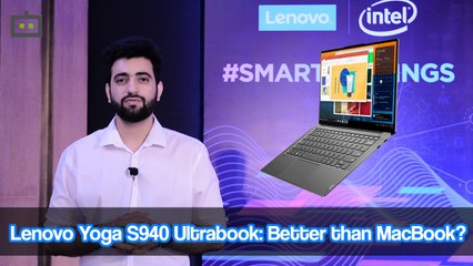 Lenovo Yoga S940 Ultrabook: Better than MacBook?