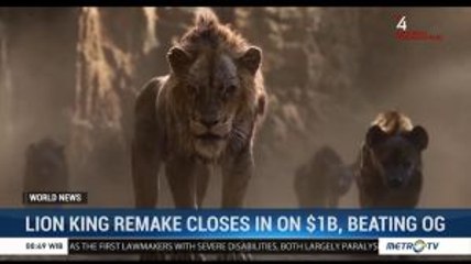 The Lion King Remake Closes in on $1B, Beating Original