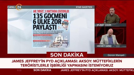 135 göçmeni 6 ülke zor paylaştı