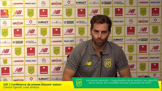 Replay - D2 Féminines | Conférence de presse d'avant-saison