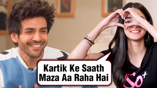 Ananya Panday Finds Kartik Aaryan INTERESTING | Pati Patni Aur Woh