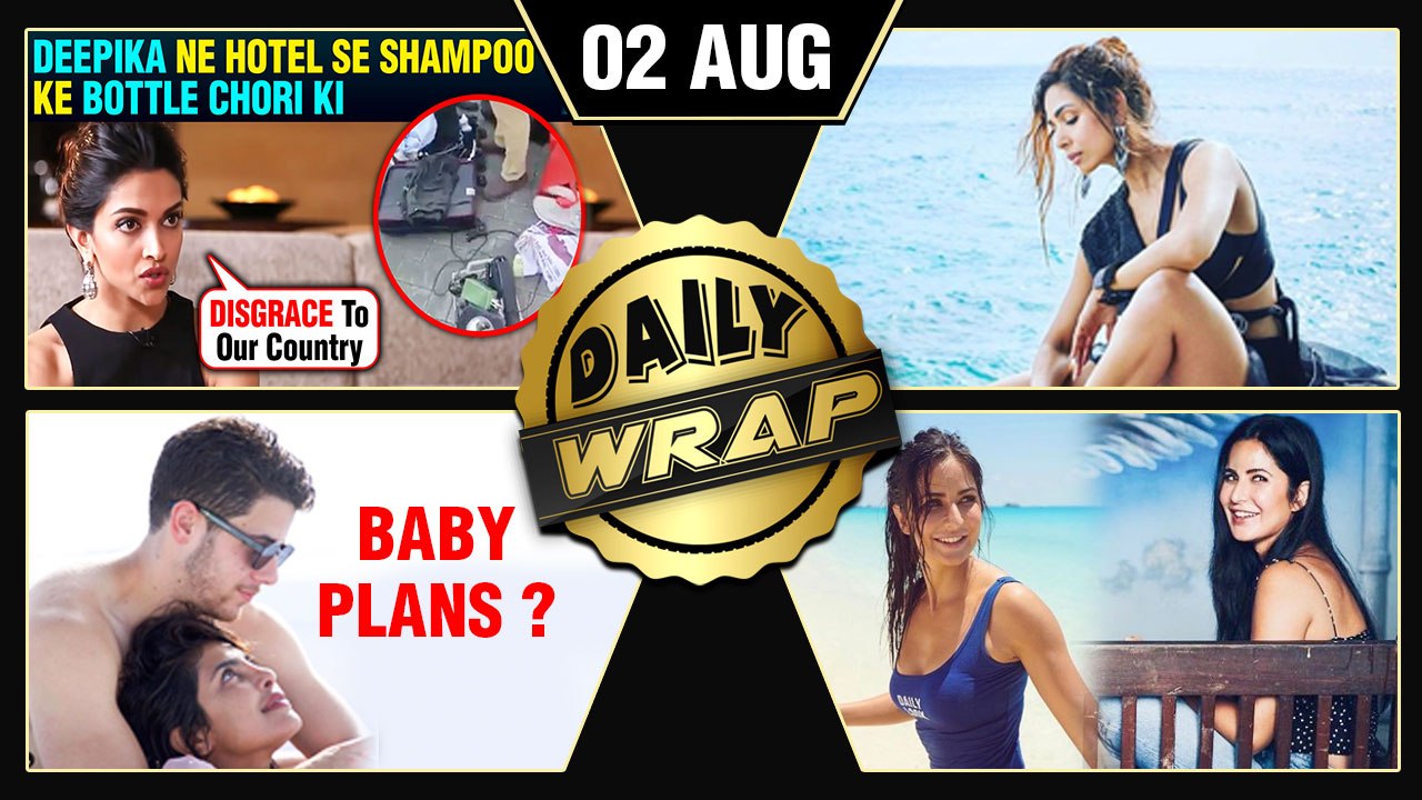 Priyanka Nick Baby Plans, Deepika Steals Shampoo Bottles, Katrina Kaif Bikini Pics | Top 10 News