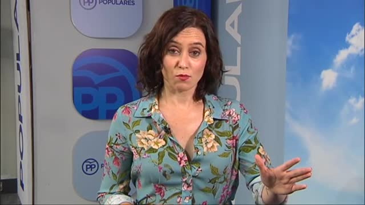 Díaz Ayuso: "Prefiero pactar con un partido como Vox que pactar con Bildu"