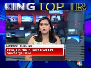 PMO, finance ministry in talks over FPI surcharge issue