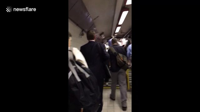 Moment Bank station evacuated