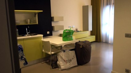 BDMV-143 Aruna & Hari Sharma arrived at BBK talent home Appt 416 Sarriko Bilbao Aug 01, 2019