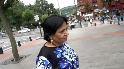 BDMV-147 Aruna & Hari Sharma after shopping at BM to BBK talent Home Sarriko Bilbao Aug 01, 2019