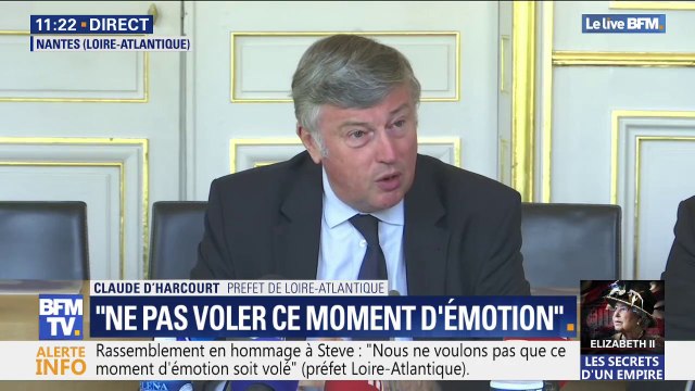 Rassemblement pour Steve: le préfet de Loire-Atlantique ne veut pas que l'on vote à qui que ce soit ce moment d'émotion