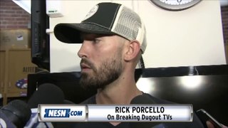 Rick Porcello Apologizes For Breaking TVs In Red Sox Dugout