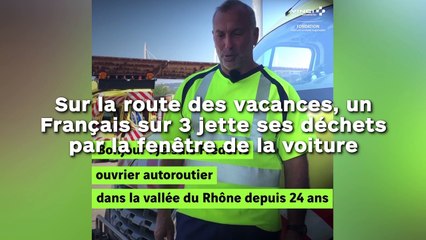 Sur la route des vacances, un Français sur 3 jette ses déchets par la fenêtre de la voiture !