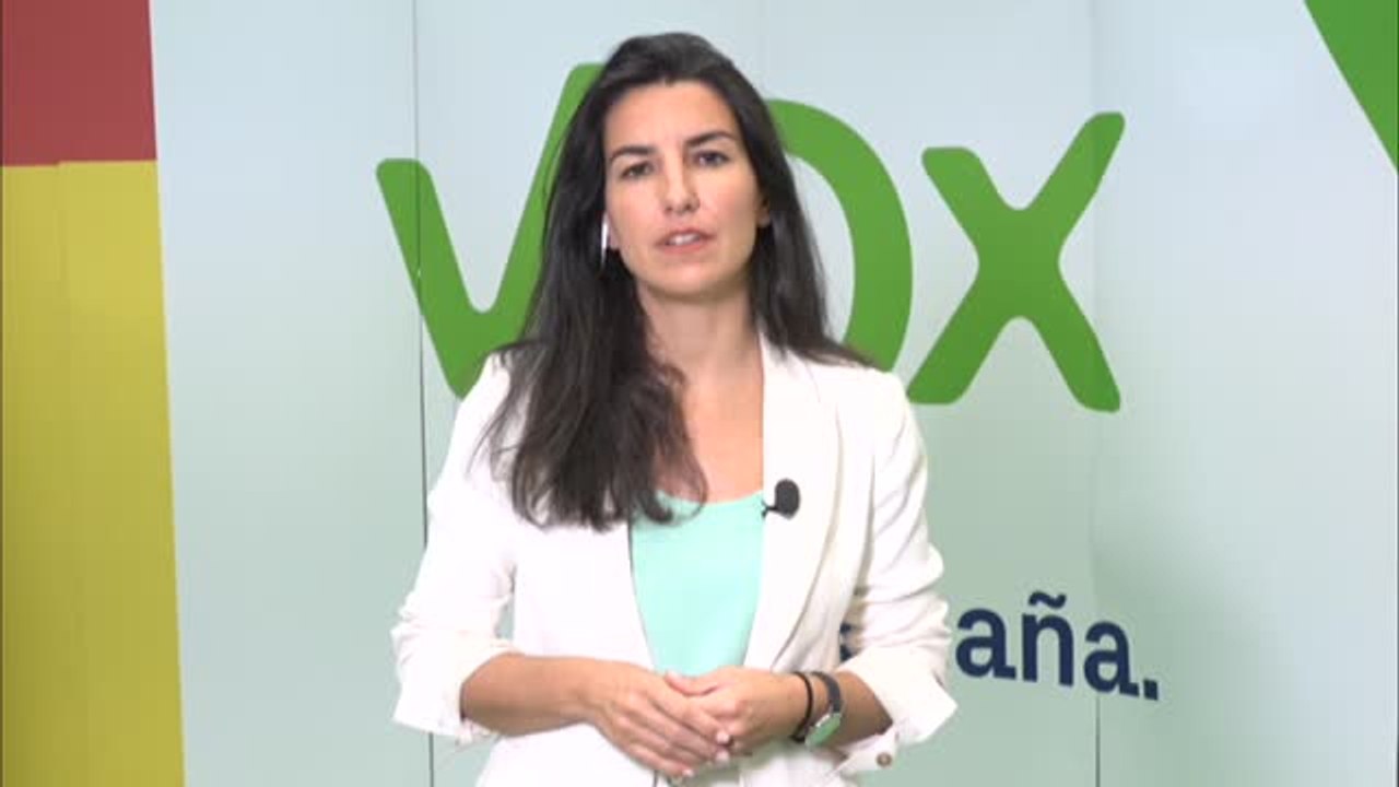 Monasterio sobre el pacto en Navarra: "El PSOE ha tomado una deriva brutal de abandonar los principios fundamentales de defensa de España"