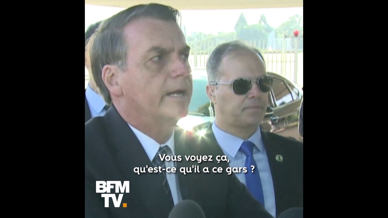 "Qu'est-ce qu'il est venu discuter avec des ONG ici ?" Jair Bolsonaro explique pourquoi il a annulé sa rencontre avec Jean-Yves Le Drian