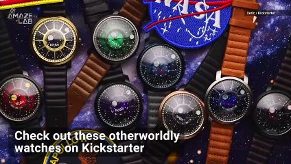 NASA Teams Up with Watch Company to Create Otherworldly Timepieces