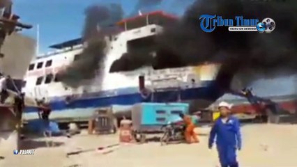 Kapal Roro KMP Sembilang Terbakar, 10 Korban Terbakar, Satu Orang Tewas, Ini Identitas Korban