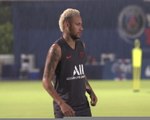 PSG - Neymar retrouve l'entraînement collectif