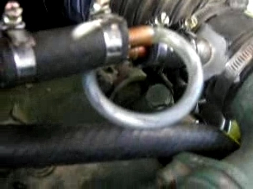 Dopage du moteur à l'eau. regime accéléré