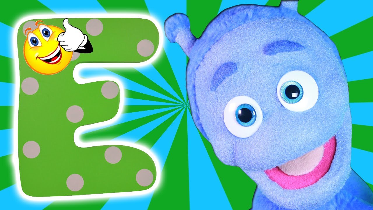 Alfabet dla dzieci po polsku - LITERA E - UBU Kosmita Bajka dla dzieci