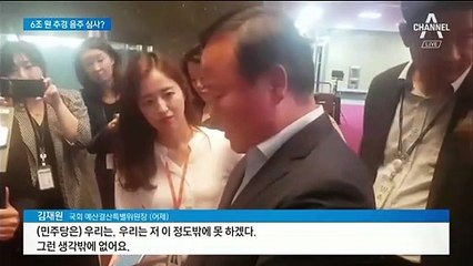 이 와중에 ‘음주 추경 심사’ 의혹…영상 속 김재원 ‘휘청’