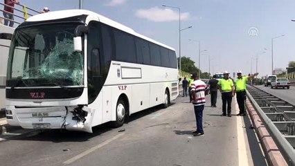 Konya'da zincirleme trafik kazası: 6 yaralı