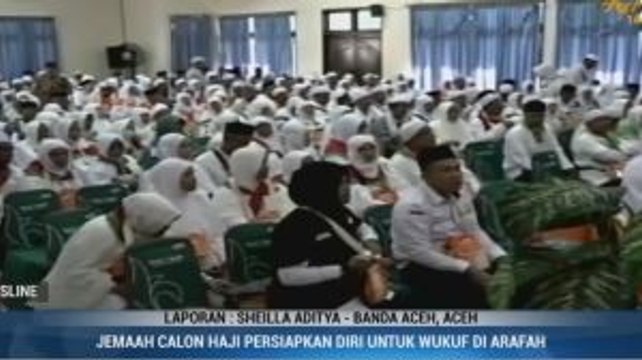 Memasuki Wukuf di Arafah, Jemaah Calhaj Embarkasi Aceh Persiapkan Diri