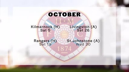 Hearts fixtures