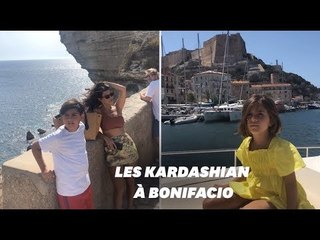 Kourtney Kardashian en vacances en Corse