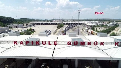 EDİRNE Gurbetçiler, yaşadıkları ülkelere dönmeye başladı