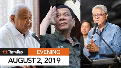 Download Video: Duterte hits Gordon for ex-military appointees comment | Evening wRap