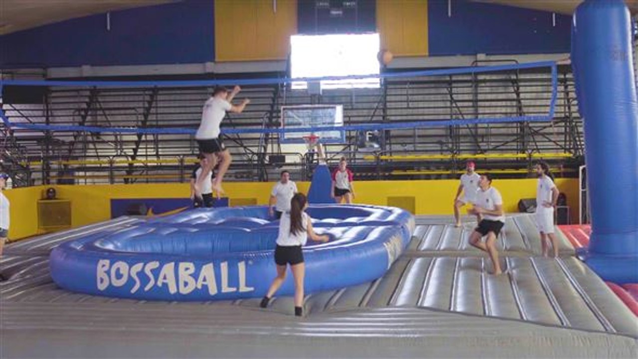 Schon mal was von bossaball gehört?