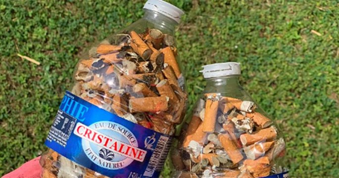 #FillTheBottle, le nouveau challenge écologique qui vise à nettoyer la nature des mégots