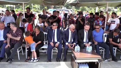 Dozer Cemil Usta Anıtı ve Doğa Parkı açıldı