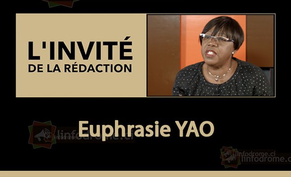 L'invité de la rédaction : Euphrasie Yao Conseillère spéciale du PR chargée du Genre, Titulaire de la Chaire Unesco