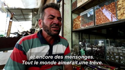 Près d'Idleb, les habitants dubitatifs après l'annonce d'une trêve