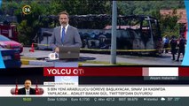 Yolcu otobüsünde yangın: 5 ölü