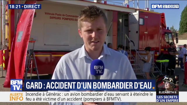 Gard: un bombardier d'eau s'est crashé lors d'une opération