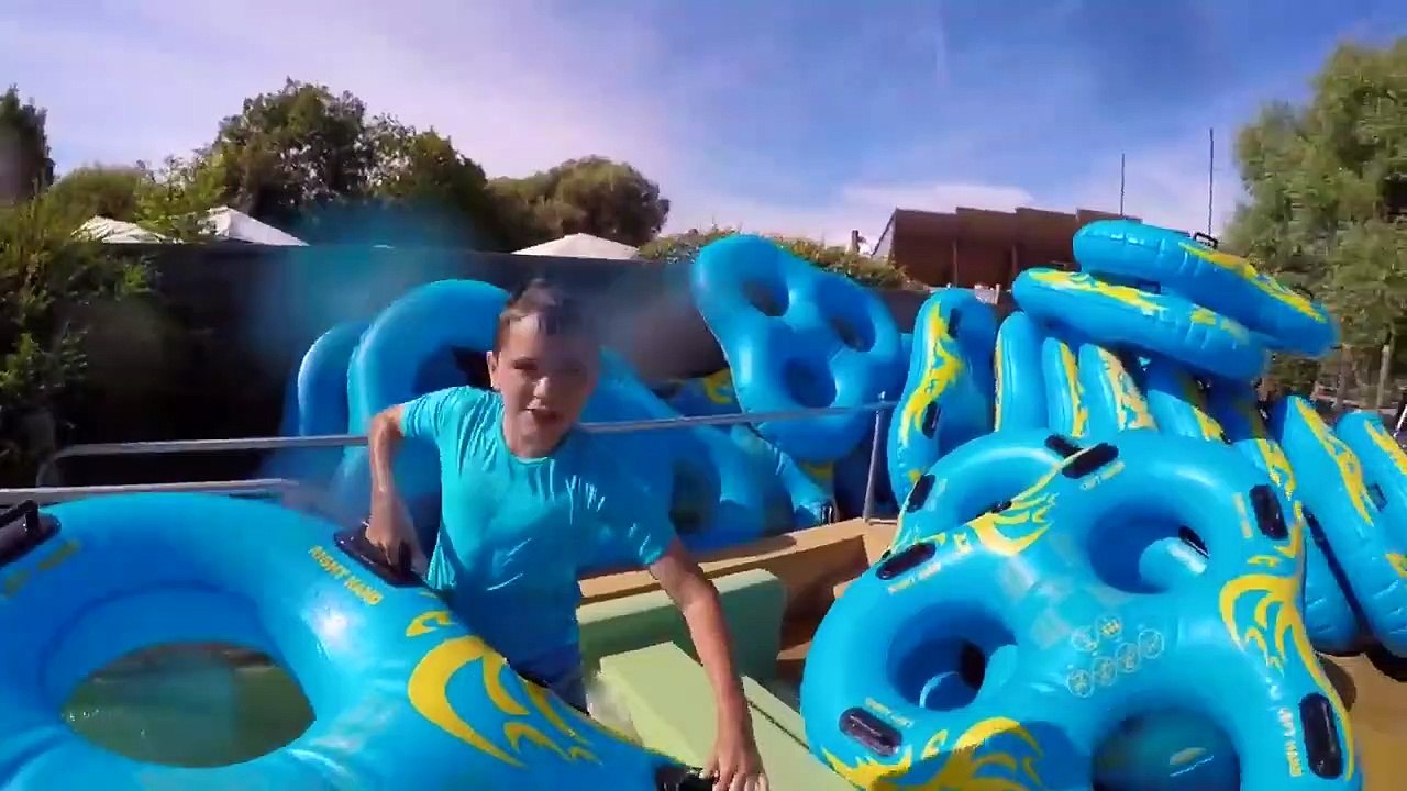 TOUS LES TOBOGGANS AQUATIQUES D'OCÉANILE Compilation Swan et Néo