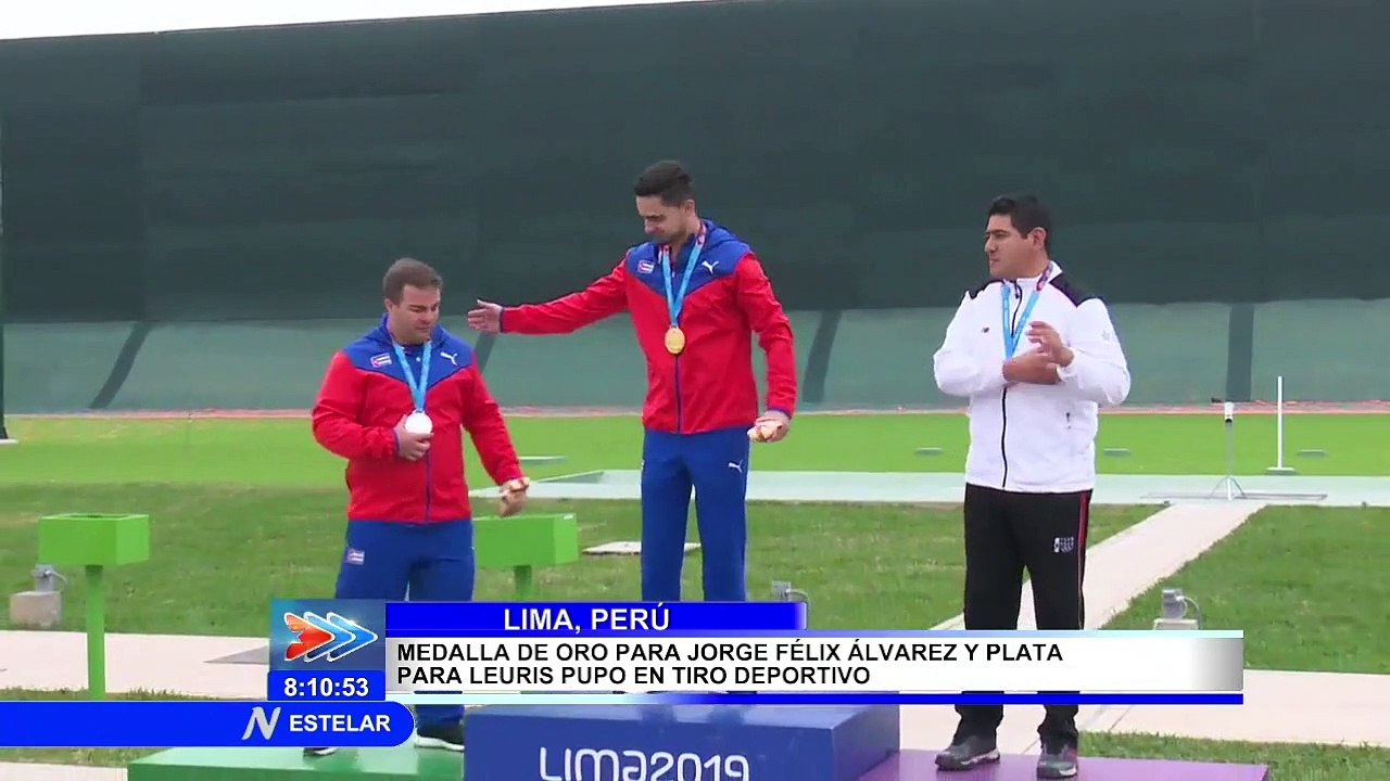 Cuba gana oro y plata en pistola rápida de los Juegos Panamericanos