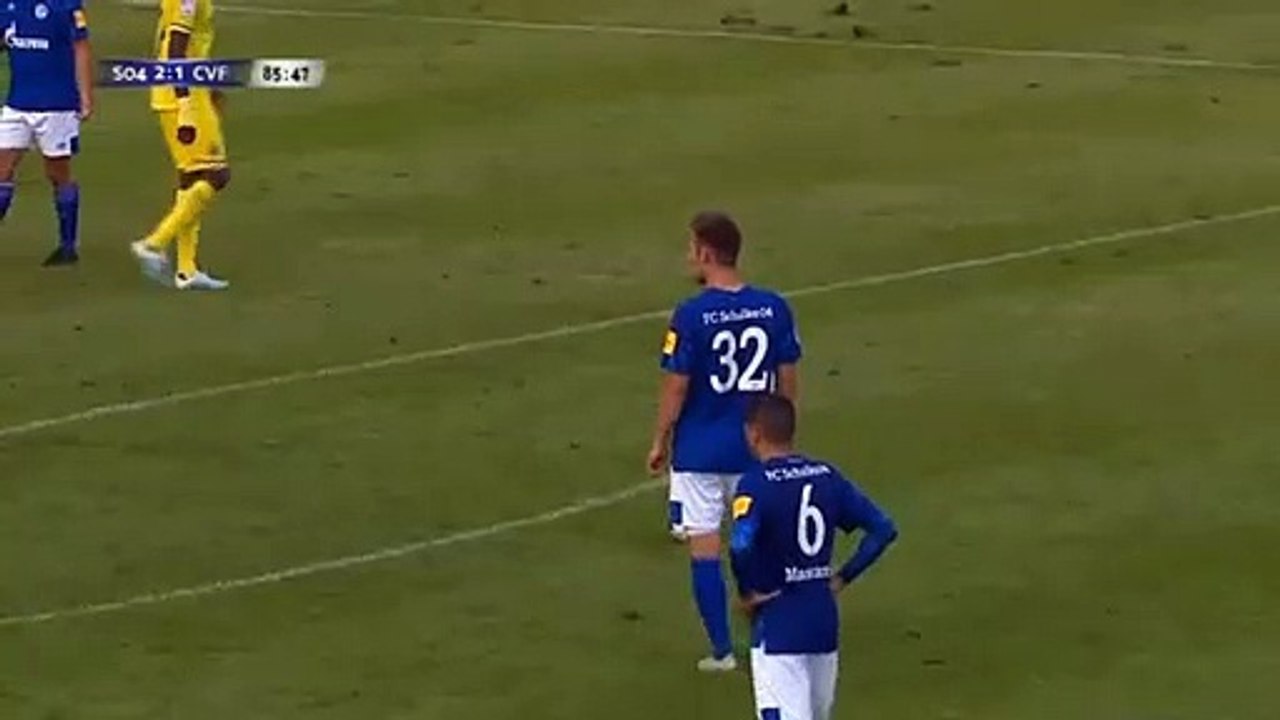 3-1 Bastian Oczipka  AMAZING Free-Kick - Schalke 3-1 Villarreal - 02082019