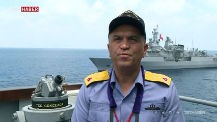 TRT Haber Akdeniz Kalkanı Harekatı'na katıldı