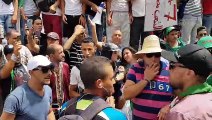 Cezayir gösterilerinde ilk kez 'sivil itaatsizlik' sloganları - CEZAYİR