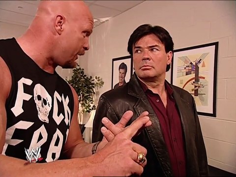 Stone Cold Motivates Eric Bischoff