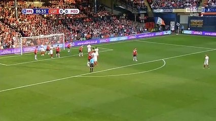 Ashley Fletcher GOAL - Luton Town 0-1 Middlesbrough - 02082019