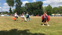 L’arrivée des festivaliers au camping