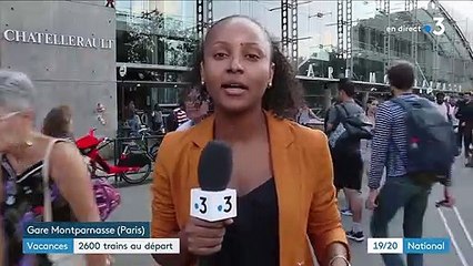 Vacances : du monde dans les gares pour le premier week-end d'août