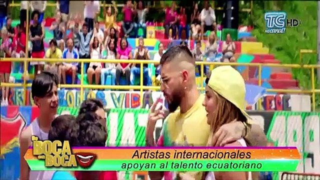 Artistas internacionales apoyan al talento ecuatoriano