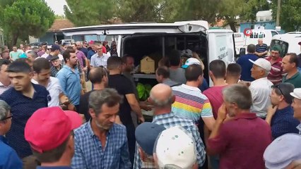 Greyder altında kalarak hayatını kaybeden 7 yaşındaki Eymen toprağa verildi