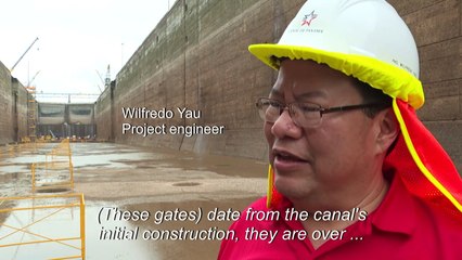 Panama Canal's centuries-old floodgates to get a facelift