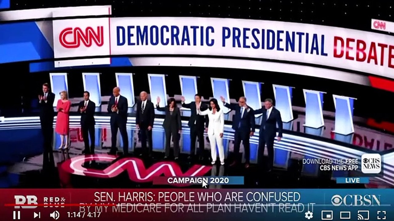 Joe Biden secured the democratic nomination in the second democratic debate