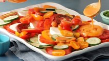How to Make Heirloom Tomato Salad with Tomato Vinaigrette